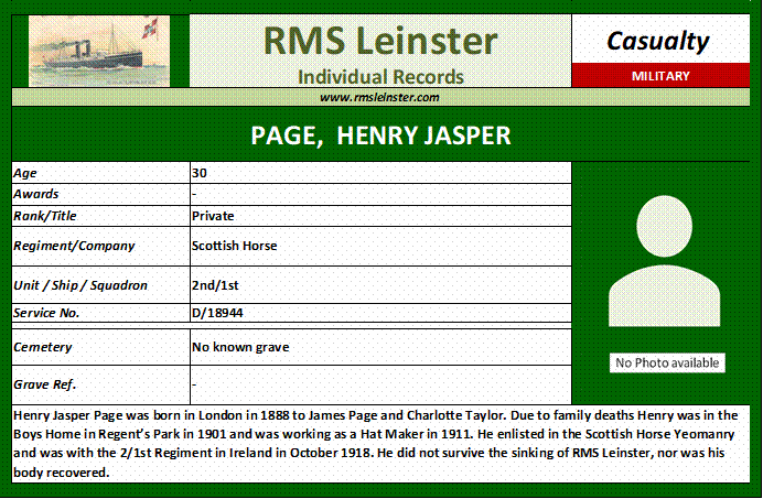 Henry Jasper Page